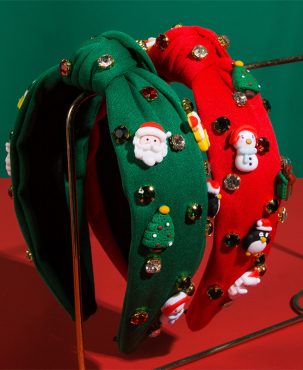 Christmas Series Headband Santa Snowman Penguin Accessories Hair Accessories Fashion Women