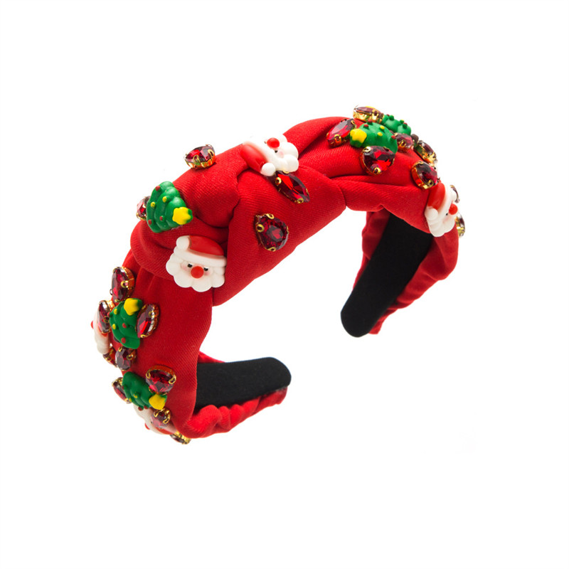 Christmas Tree Old Head Decoration Diamond Headband Female Hair Accessories Hair Ornaments - Image 7