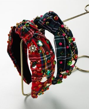 Knotted Christmas Headband Female Christmas Simple Fashion Hair Accessory Hair Ornaments